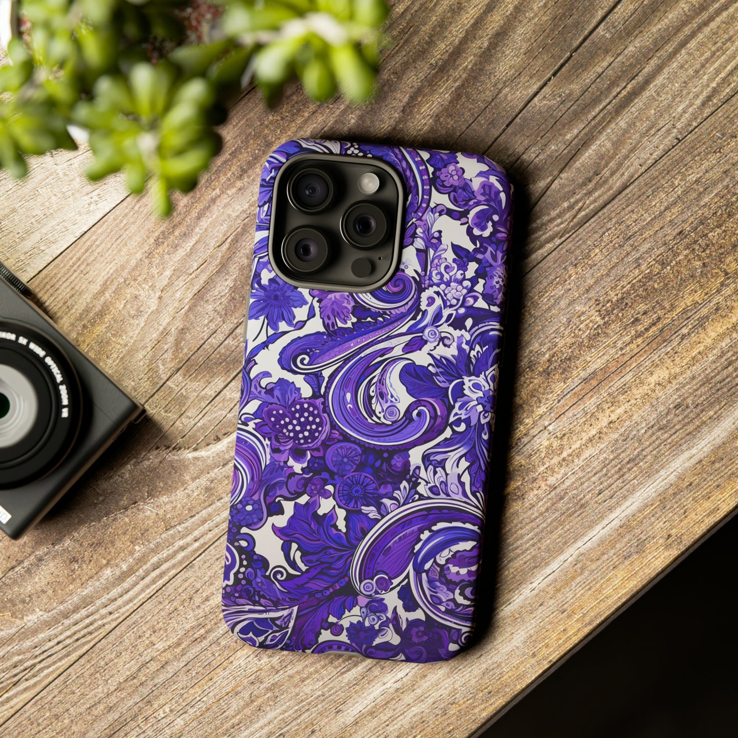 Purple Paisley - Tough Cases