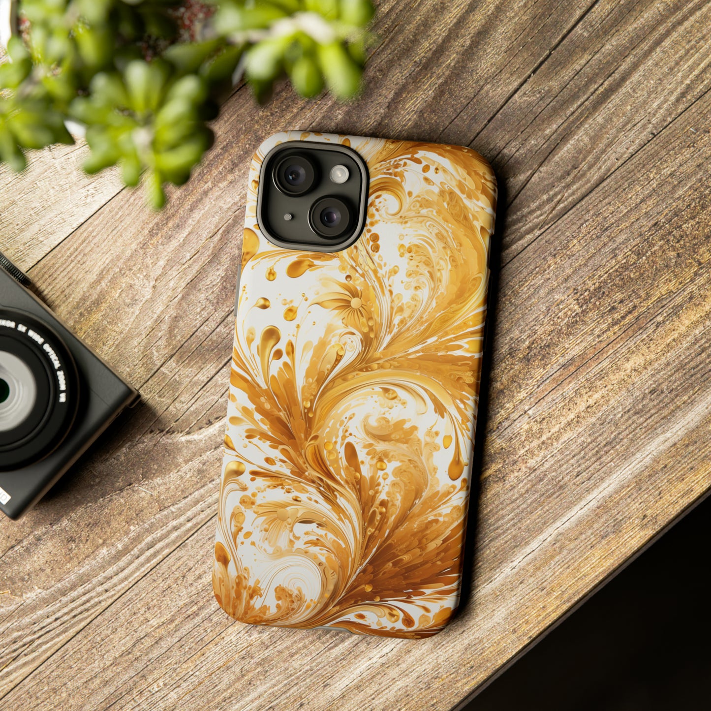 Gold Paisley - Tough Cases