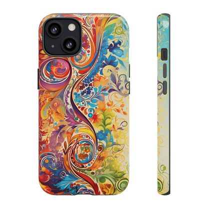 Rainbow Paisley - Tough Cases