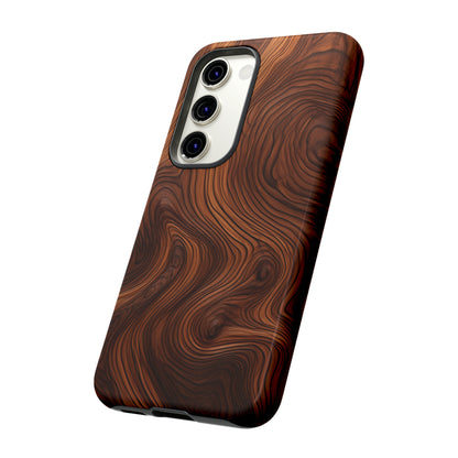 Walnut Pattern - Tough Cases | iPhone | Google Pixel | Samsung Galaxy