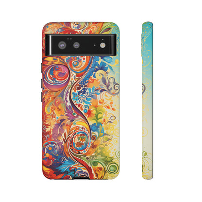 Rainbow Paisley - Tough Cases