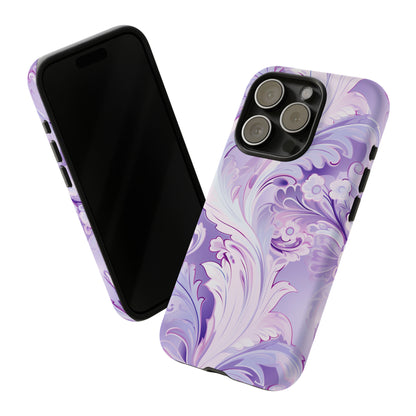 Pastel Lilac Paisley - Tough Cases