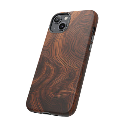 Walnut Pattern - Tough Cases | iPhone | Google Pixel | Samsung Galaxy