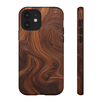 Walnut Pattern - Tough Cases | iPhone | Google Pixel | Samsung Galaxy