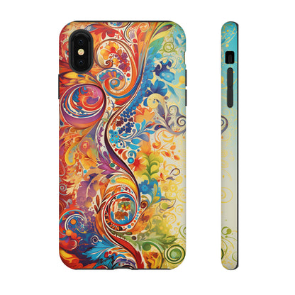 Rainbow Paisley - Tough Cases