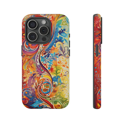 Rainbow Paisley - Tough Cases