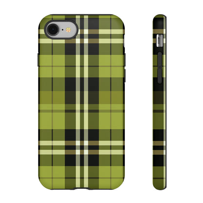 Pistachio Tartan - Tough Cases