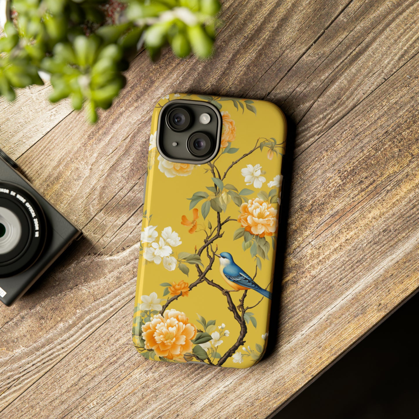 Yellow Chinoiserie Pattern - Tough Cases