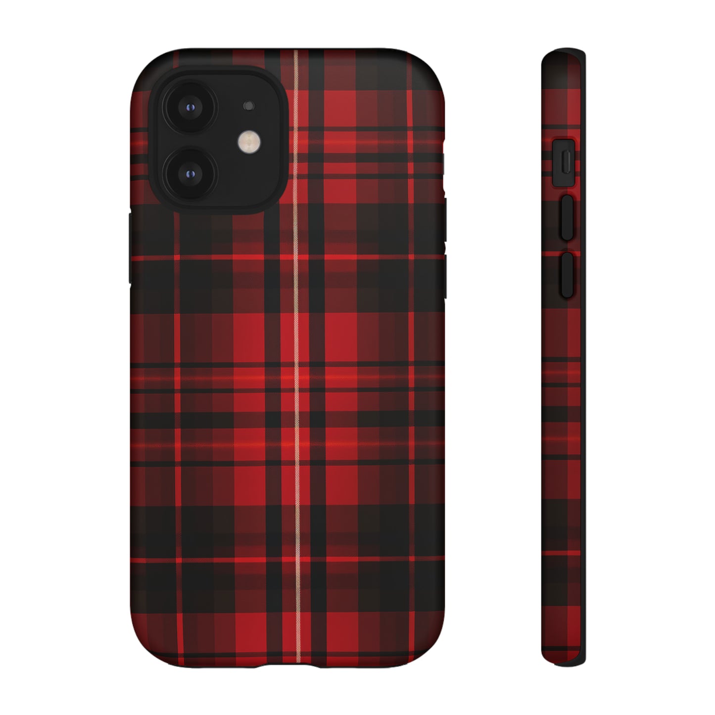 Cherry Red Tartan - Tough Cases