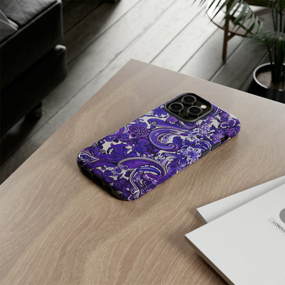 Purple Paisley - Tough Cases