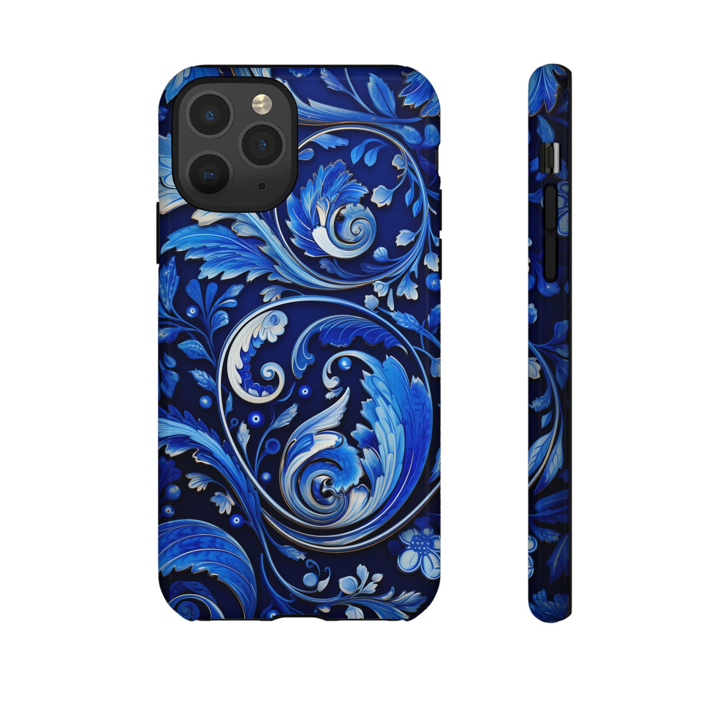 Royal Blue Paisley - Tough Cases