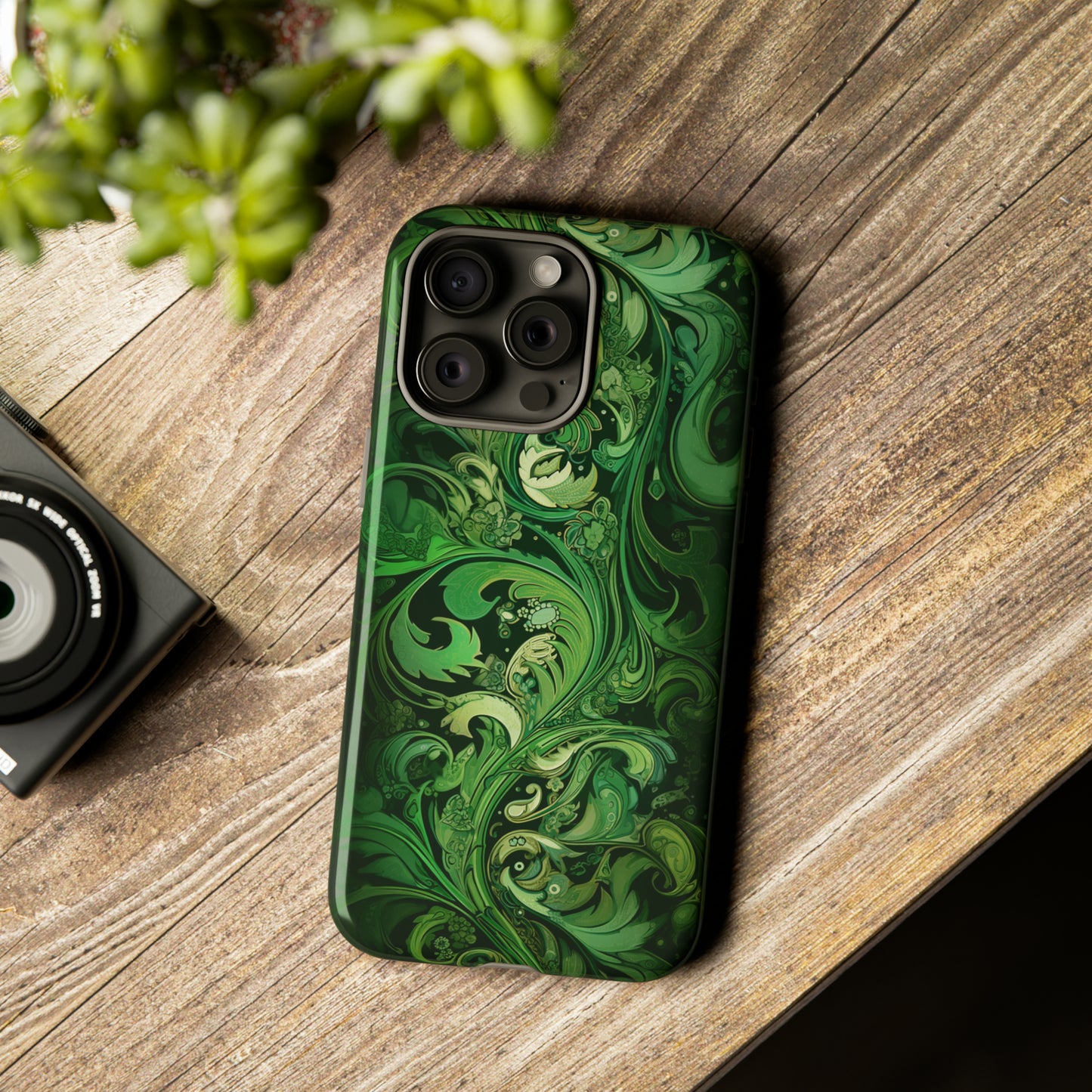 Green Paisley - Tough Cases