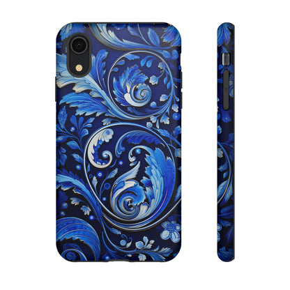 Royal Blue Paisley - Tough Cases