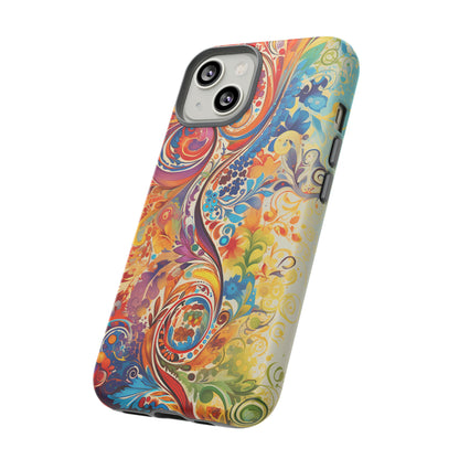 Rainbow Paisley - Tough Cases