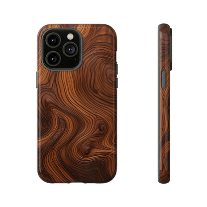 Walnut Pattern - Tough Cases | iPhone | Google Pixel | Samsung Galaxy