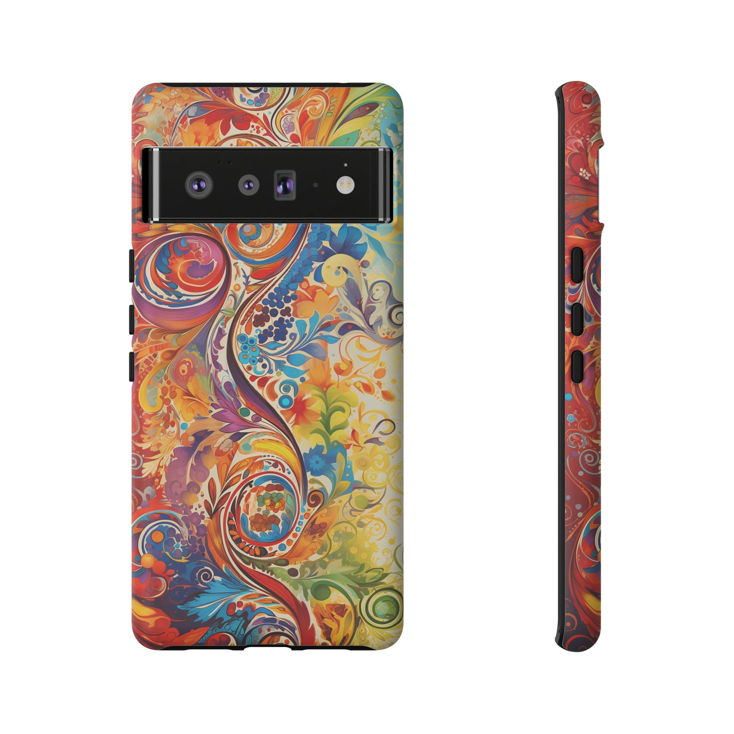 Rainbow Paisley - Tough Cases