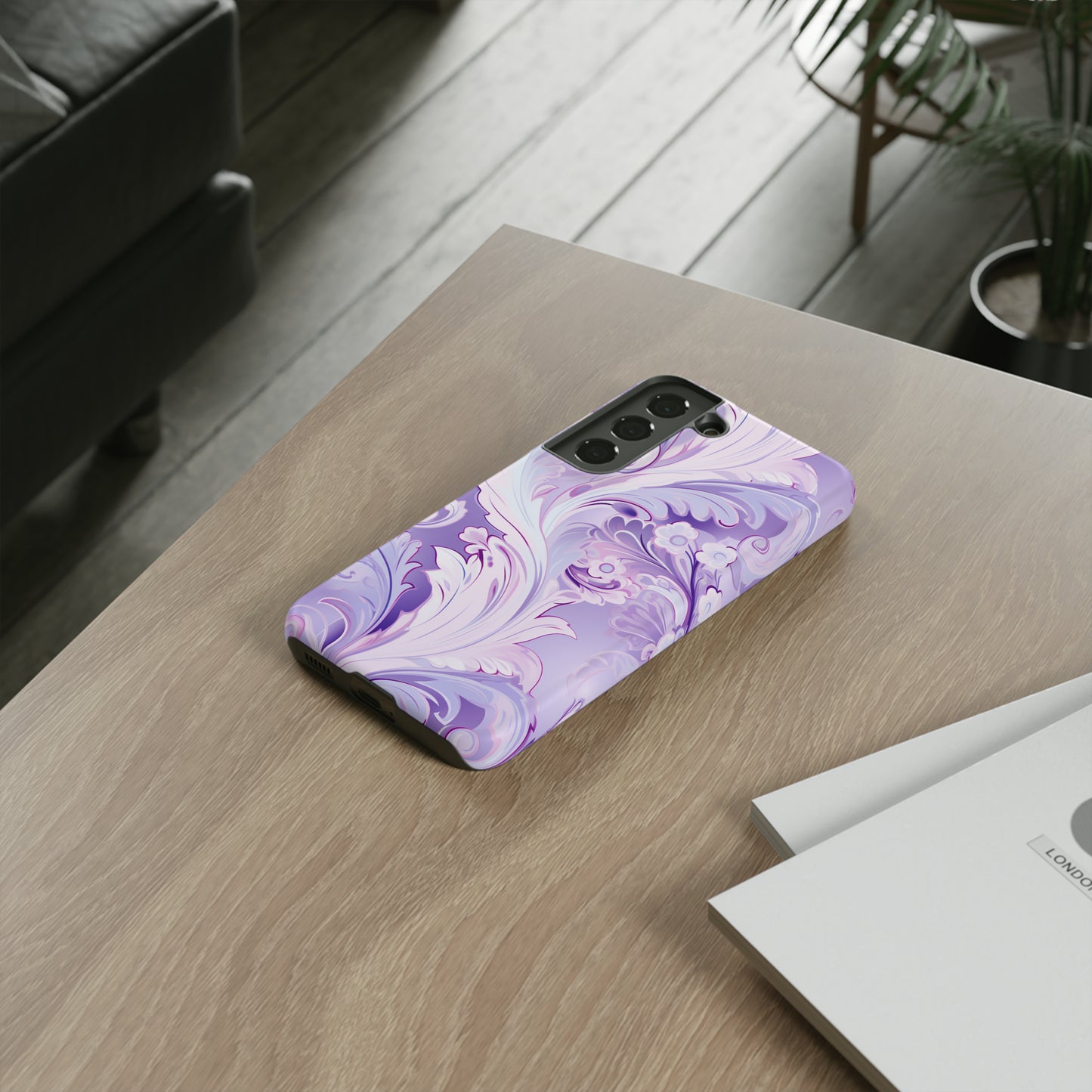 Pastel Lilac Paisley - Tough Cases