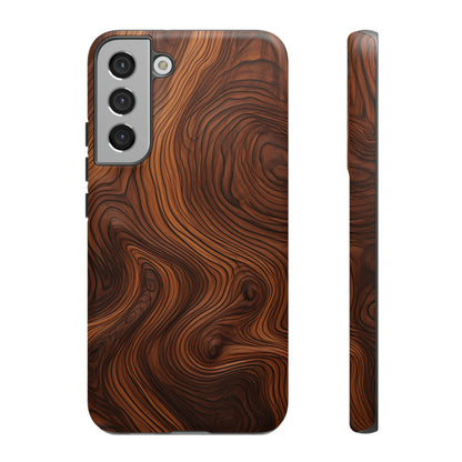 Walnut Pattern - Tough Cases | iPhone | Google Pixel | Samsung Galaxy