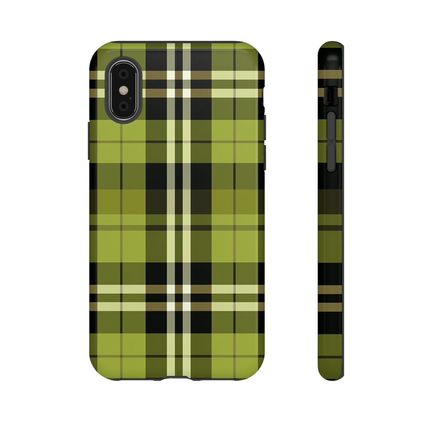 Pistachio Tartan - Tough Cases