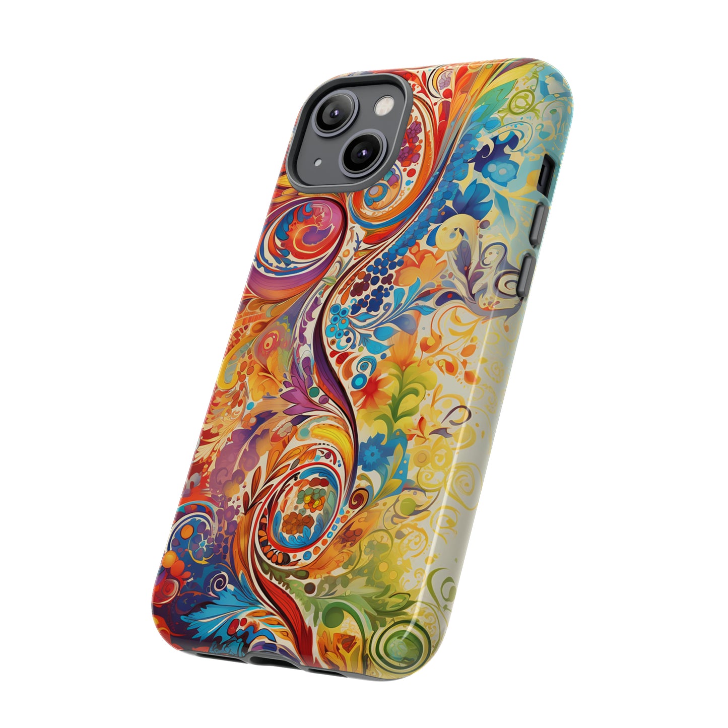 Rainbow Paisley - Tough Cases