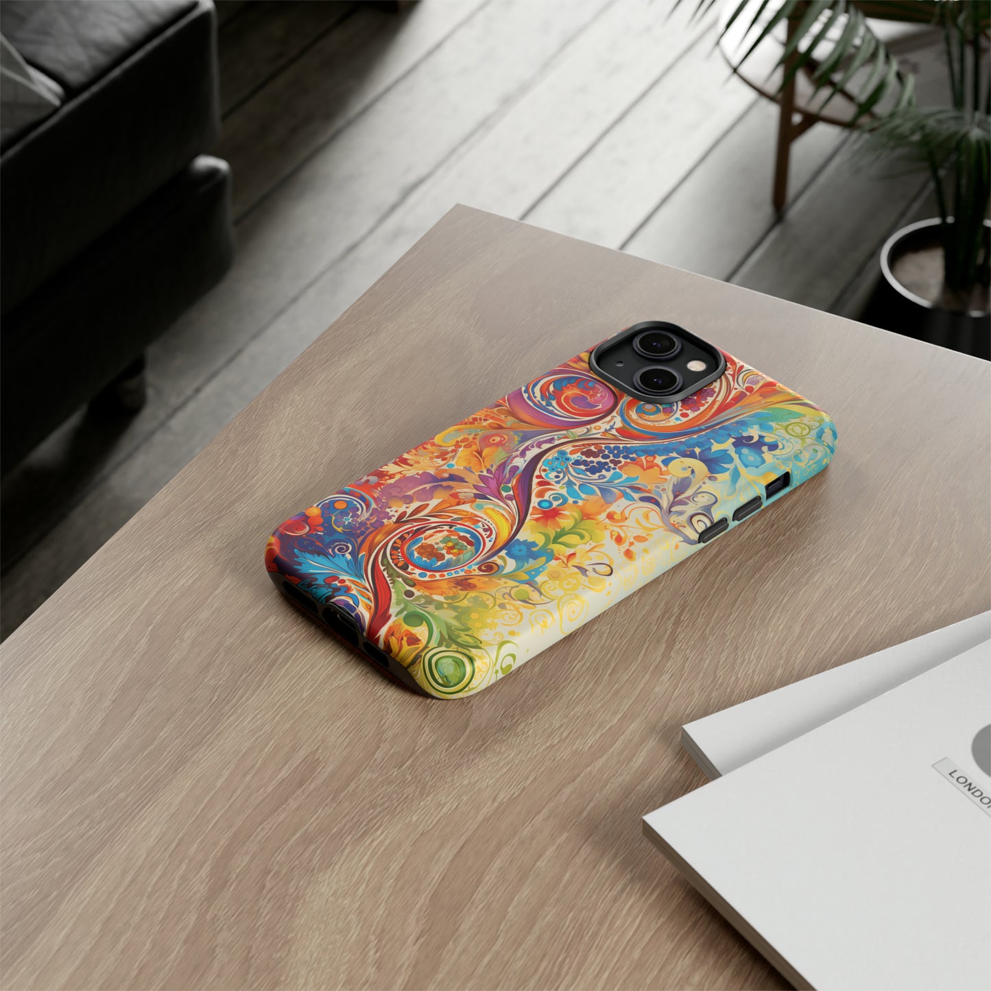 Rainbow Paisley - Tough Cases