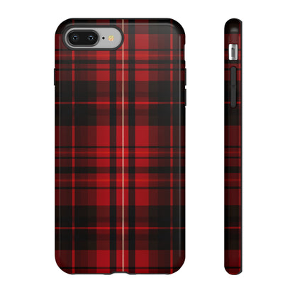 Cherry Red Tartan - Tough Cases