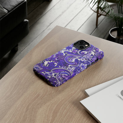 Purple Paisley - Tough Cases