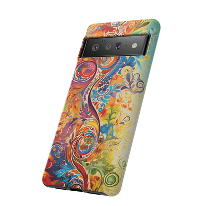 Rainbow Paisley - Tough Cases