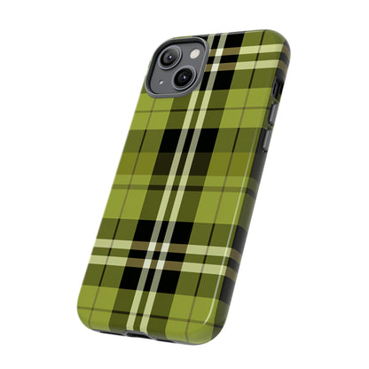 Pistachio Tartan - Tough Cases