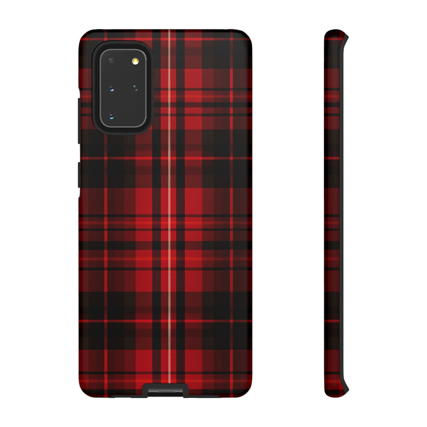 Cherry Red Tartan - Tough Cases