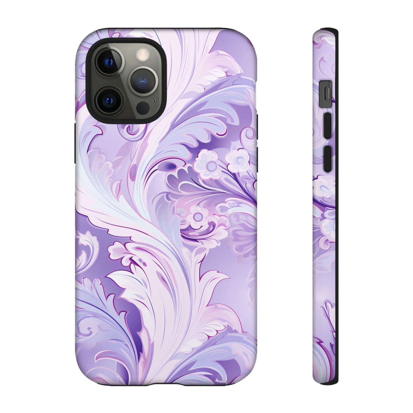 Pastel Lilac Paisley - Tough Cases