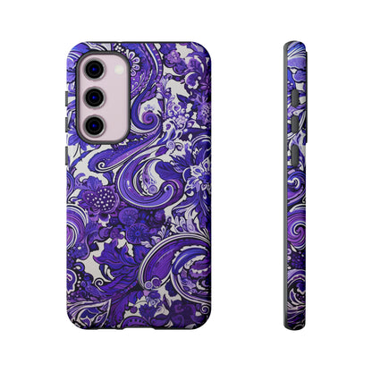 Purple Paisley - Tough Cases