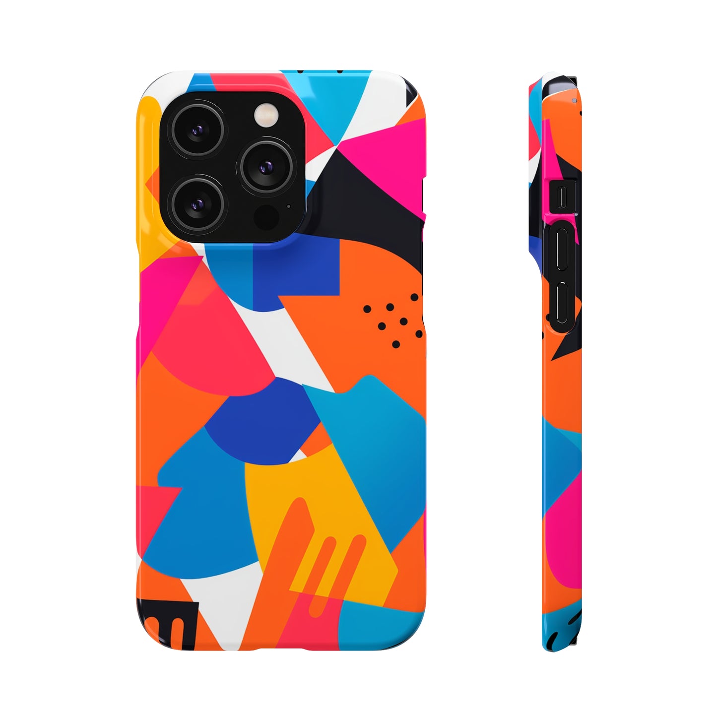 Colourful Shapes - Snap Cases