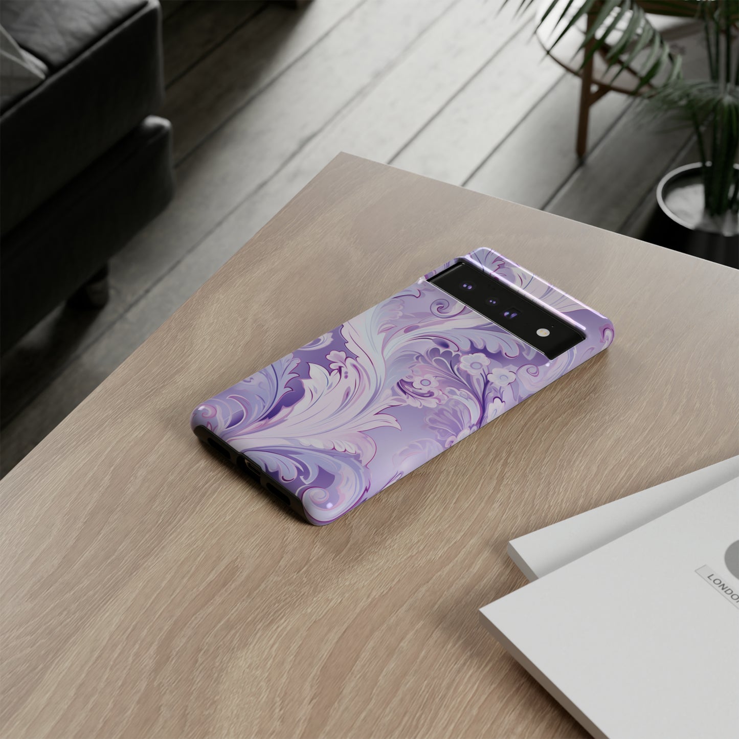 Pastel Lilac Paisley - Tough Cases