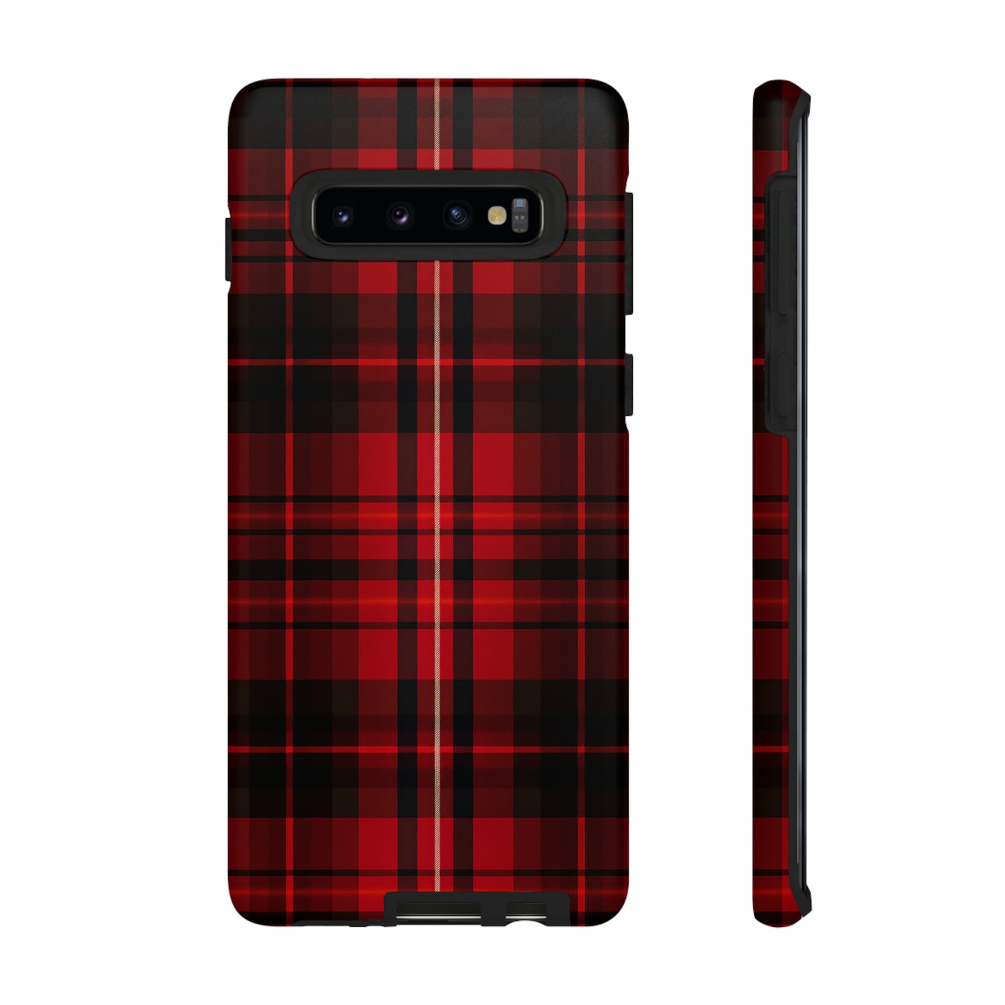 Cherry Red Tartan - Tough Cases