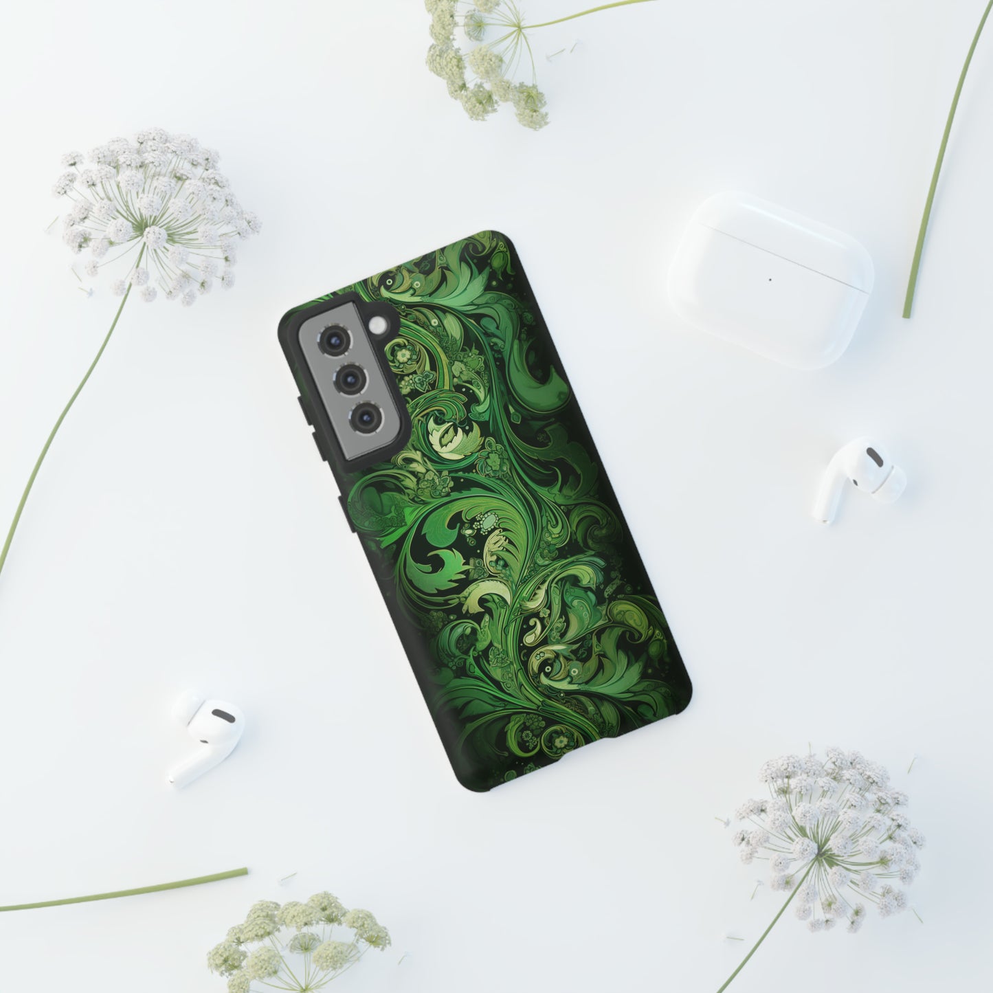 Green Paisley - Tough Cases