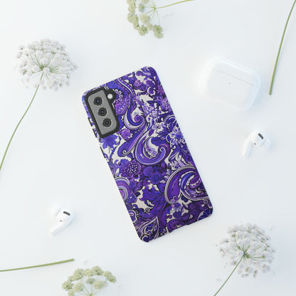 Purple Paisley - Tough Cases