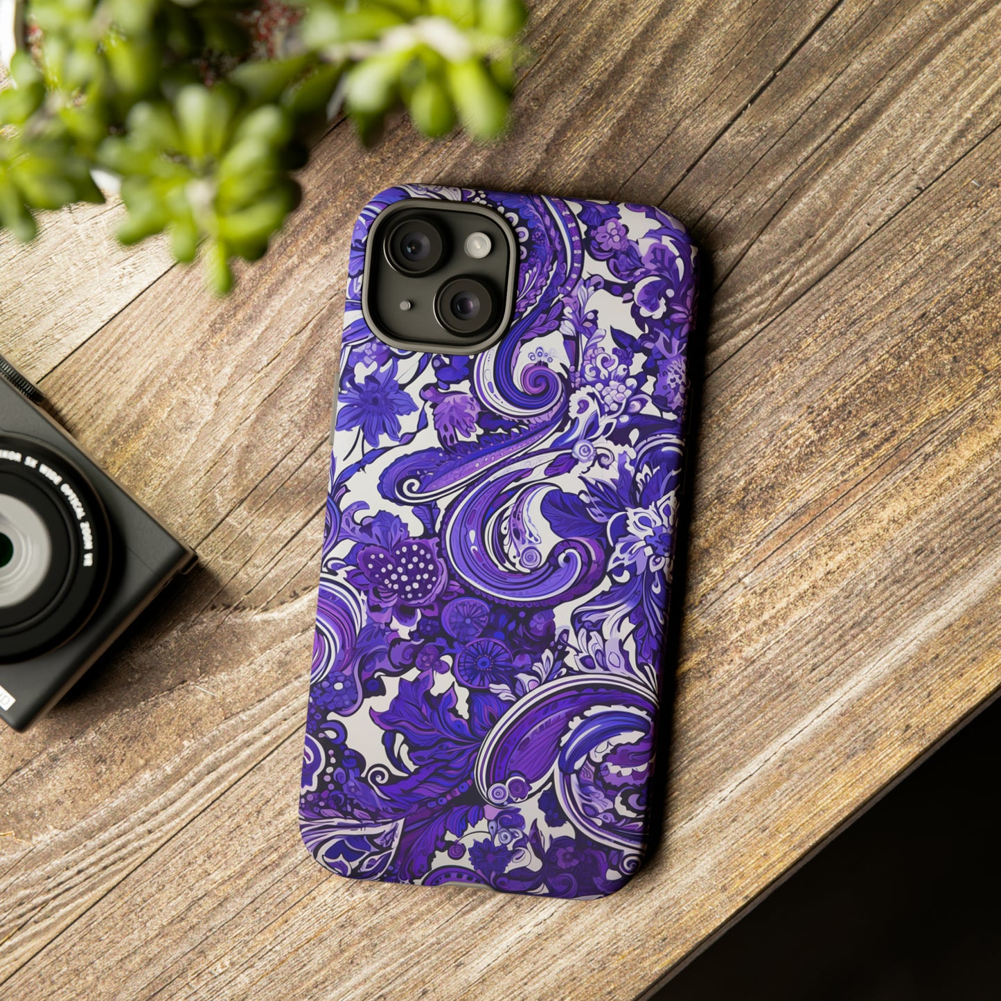 Purple Paisley - Tough Cases