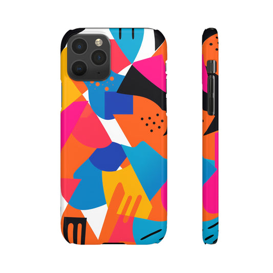 Colourful Shapes - Snap Cases