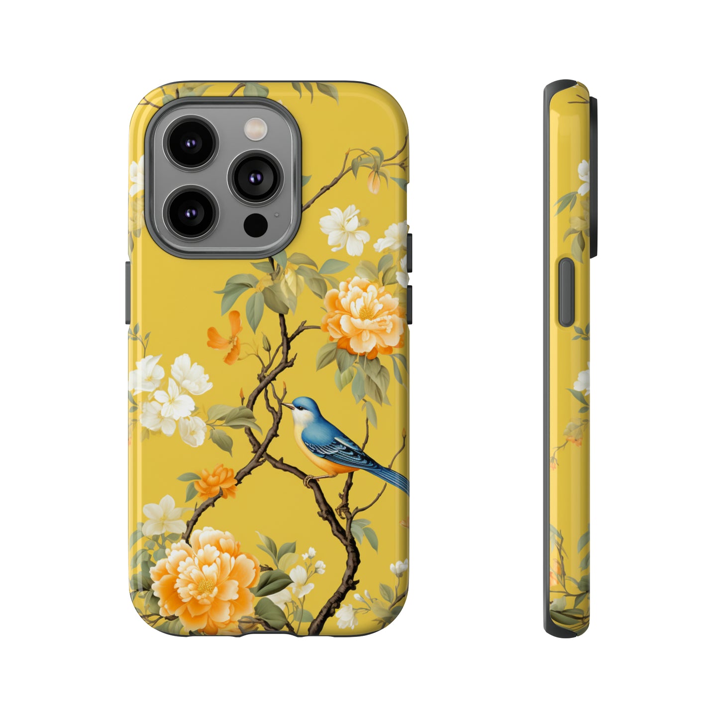 Yellow Chinoiserie Pattern - Tough Cases