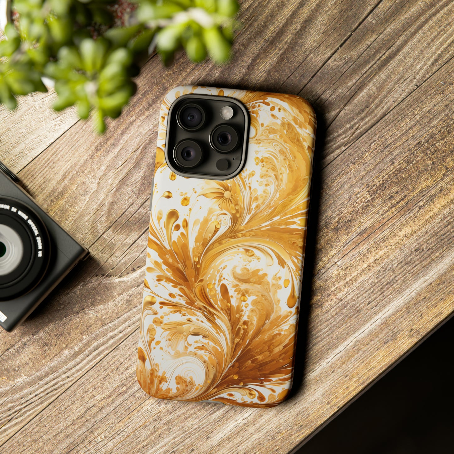 Gold Paisley - Tough Cases