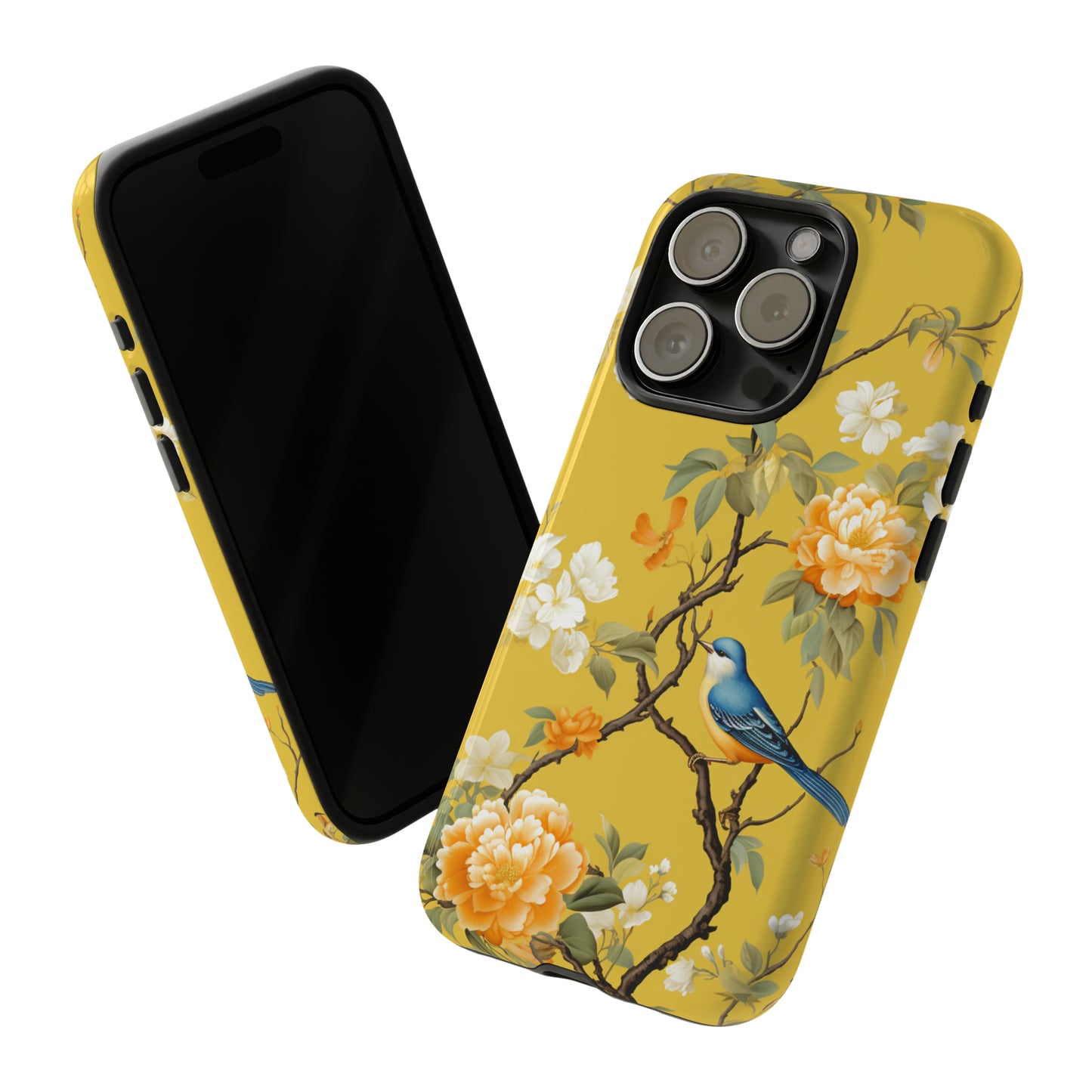 Yellow Chinoiserie Pattern - Tough Cases