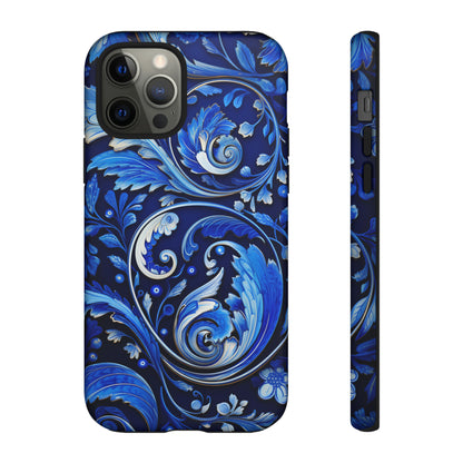 Royal Blue Paisley - Tough Cases