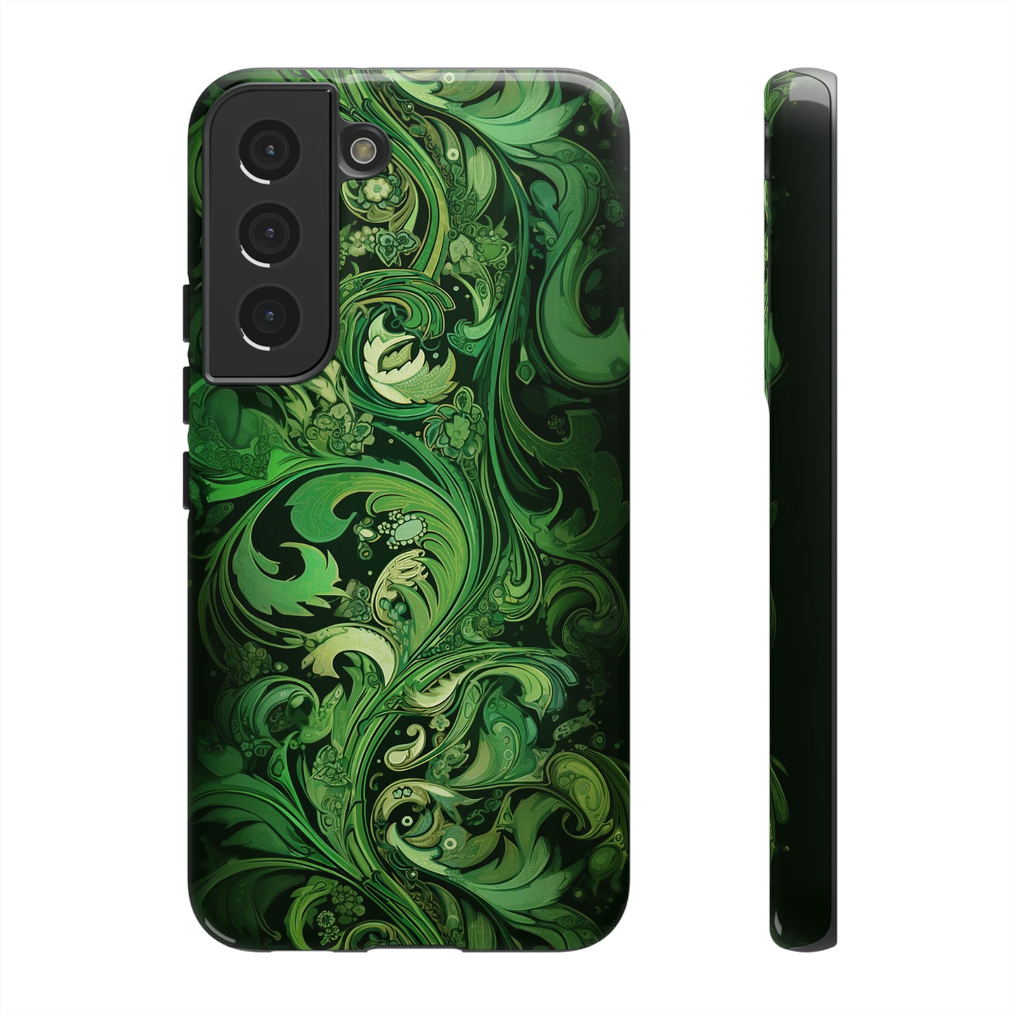 Green Paisley - Tough Cases