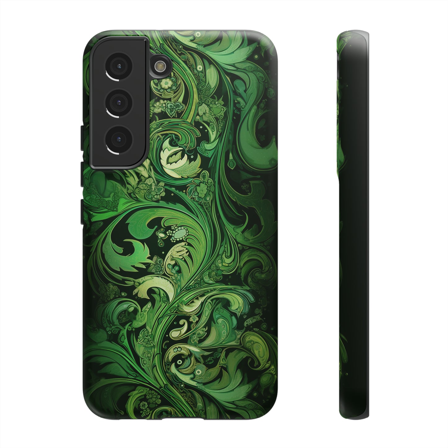 Green Paisley - Tough Cases