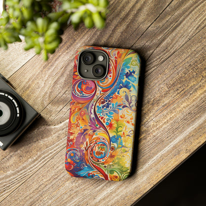 Rainbow Paisley - Tough Cases