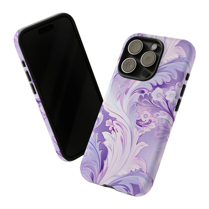 Pastel Lilac Paisley - Tough Cases