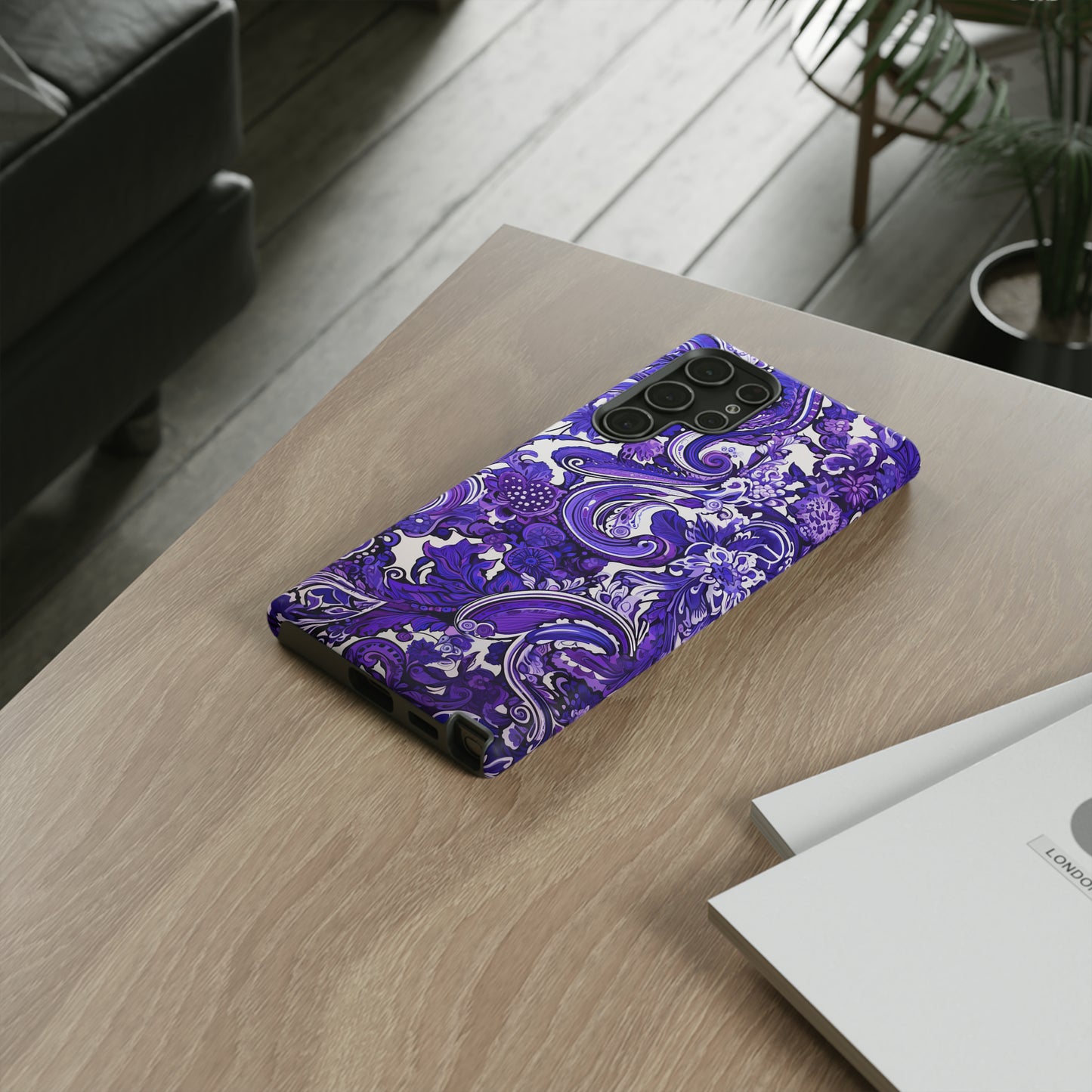 Purple Paisley - Tough Cases