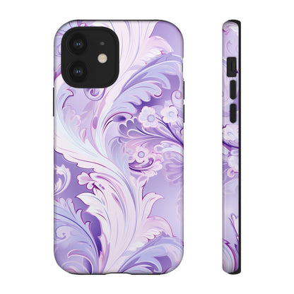 Pastel Lilac Paisley - Tough Cases