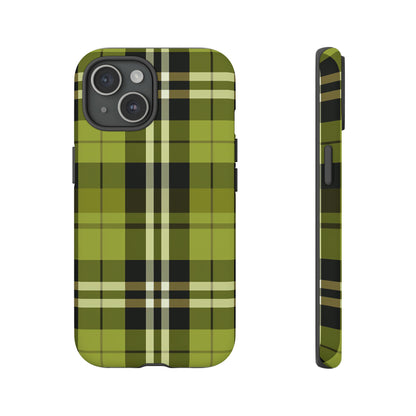 Pistachio Tartan - Tough Cases